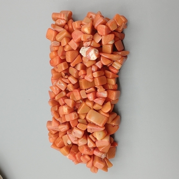 Colorful Bracelets - Peach Opal, Cat's Eye, Seashell - Picture 4 of 9